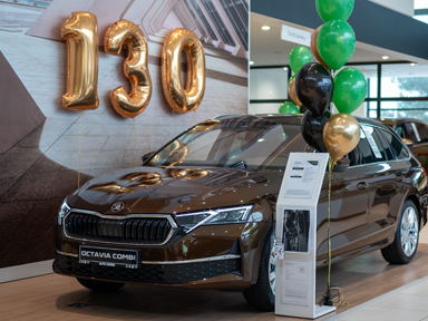 130 lat skoda