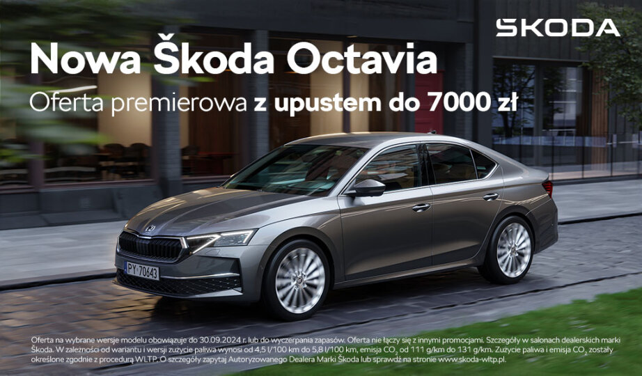 nowa skoda Octavia Auto Gazda Rybnik