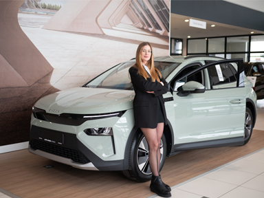 nowa skoda elroq w salonie Auto Gazda